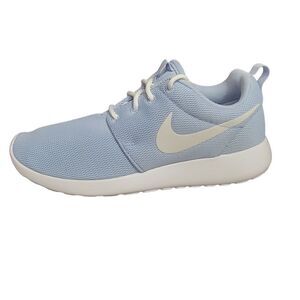 Nike Roshe One Royal Tint White Football Grey 844994-407 Women Size 9  Pale Blue